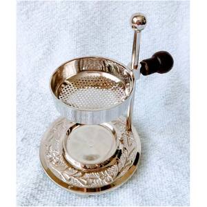 Quemador de incienso de latón ajustable de diseño moderno Cuenco de latón puro con perilla de madera para decoración del hogar y fragancia de aceite aromático - Product Image 5