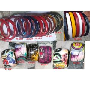 Pulseras y Brazaletes de Resina Coloridos y de Diseño Personalizado, Accesorios de Joyería de Moda para Fiestas, Bodas, Banquetes y Navidad - Product Image 5