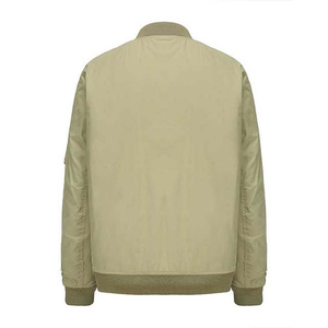 Printemps automne hiver Satin veste hommes en plein air mode Baseball veste fabricant de vêtements personnalisé Satin hommes vestes 2025 - Product Image 2