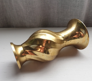 Vases à fleurs de sol de grande taille, design luxueux artisanal, supports en métal, vase à fleurs antique en laiton doré, pot à fleurs et vase de mariage haut - Product Image 5