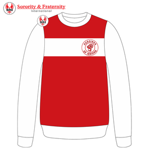 เสื้อสเวตเชิ้ตผ้าฝ้ายฟลีซปักลายฮีโร่แห่งเจริโคสำหรับผู้หญิง |   เสื้อครูว์เน็คผ้าฟลีซโพลีเอสเตอร์ปักลาย HOJ Masonic สำหรับสุภาพสตรี แบบสั่งทำพิเศษ - Product Image 5
