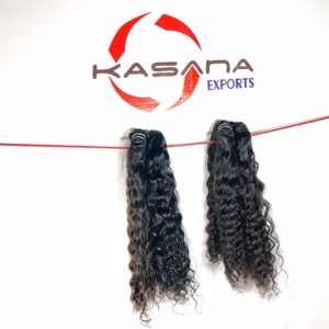 Việt Nam Tóc Thô Miến Điện Phần Mở Rộng Tóc Xoăn Nguyên Liệu Việt Nam Đen Thẳng Cho Phụ Nữ Tóc Con Người Phần Mở Rộng - Product Image 4