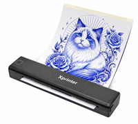 Printer Stencil Tato Nirkabel Xprinter P84 Laris untuk Bisnis Tato Sementara di Rumah