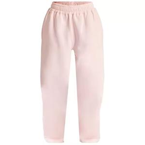Fabricant en gros OEM ODM Pantalons de survêtement décontractés en coton 100% de poids moyen, brodés, couleur unie, coupe droite, jambe large pour hommes - Product Image 6