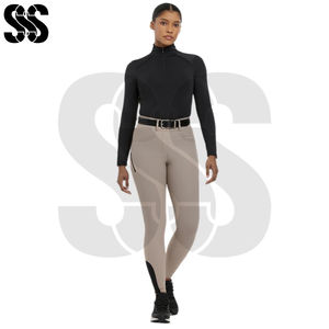 Pantalones de Equitación para Mujer, Corte Regular, Elásticos, Duraderos, Personalizables para Uso Diario - Product Image 6