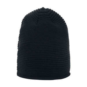 หมวกบีนนี่ไหมพรมสำหรับฤดูหนาว แบบยูนิเซ็กซ์  หมวกไหมพรมถักลายเรียบง่าย สไตล์ลำลอง  หมวกบีนนี่ลายแจ็คการ์ดแบบเรียบใหม่ มีหลายขนาด - Product Image 5