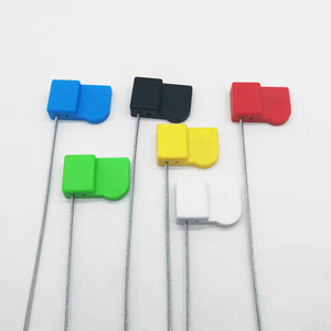 Etiqueta duradera para amarre de cables UHF RFID con sello de plomo de alambre de acero antimetal para seguimiento de contenedores - Product Image 5