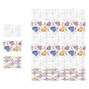 กระเบื้องเซรามิคติดผนังเคลือบสีน้ำตาลลายดอกไม้300x450mm - Product Image 5