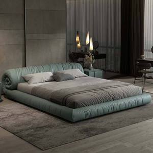<span class=keywords><strong>Bon</strong></span> prix d'usine Vente en gros de gros chambre à coucher de luxe design moderne maison de couchage hôtel appartement meubles king queen size tissu lit - Product Image 6