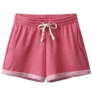 Pantalones cortos de algodón lavados con ácido para hombre, colección de verano, informales, antiarrugas, con dobladillo crudo, unisex, de alta calidad, personalizados, en 3D - Product Image 6