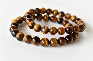 Pulsera de Ojo de Tigre de Primera Calidad al por Mayor, 8mm, Redonda, Moderna, Curativa, para Meditación - Product Image 2