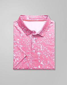 T-shirt polo pour hommes, tendance, couleur unie, techniques brodées, respirant, à prix de vente, dernière mode - Product Image 4