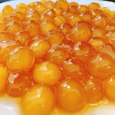 ผลไม้รสชาติคุณภาพสูงฉลากส่วนตัว Popping Boba ไข่มุกส่วนผสมชาบับเบิ้ลลูกมันสําปะหลัง - Product Image 4