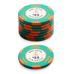 Jetons et plateau de poker EPT professionnels personnalisables 10g 40MM entièrement personnalisables avec logo couleur design - Product Image 1