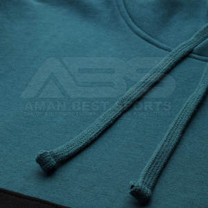 Nouveauté 100% coton hommes sweats à capuche de haute qualité vêtements d'hiver solide décontracté Design personnalisé avec poche par l'usine en gros - Product Image 6