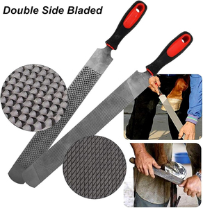 Professional Farriers Tool Rasp Hoof Grooming Kit 8Pcs Cleaning Horse Equestrian Trimming <b>Nail</b> <b>Puller</b> Nipper Surgical Instrument - Product Image 6