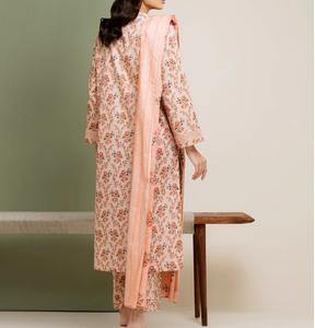 Ensemble de 3 pièces en coton de style indien traditionnel pour femmes, pour les fêtes, l'été, décontracté, cousu, robe ethnique pour femmes - Product Image 5