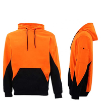 Sudadera con Capucha para Hombre, Casual, Cálida, 100% Algodón, Manga Larga, Diseño de Bloques de Color, para Motociclismo y Automovilismo