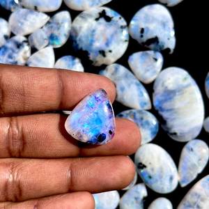 Lote de piedras preciosas de turmalina de alta calidad, cabujones naturales a granel para joyería hecha a mano - Product Image 1