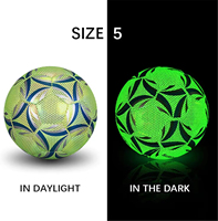 FLAMIA JABZ ENT Ballon de football professionnel de haute qualité, conçu sur mesure, cousu à la machine, léger, pour entraînement en salle et en extérieur, pour équipe