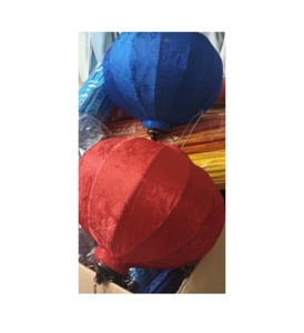 Pantalla de seda y bambú vietnamita de gran tamaño/linterna para graduación escuela Diwali fiestas bodas hogar festivales jardín regalos - Product Image 4