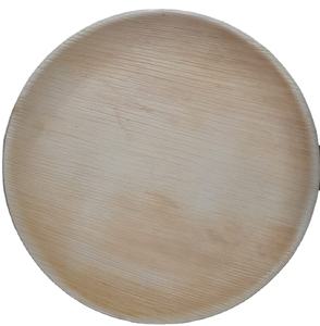 Vaisselle et vaisselle jetables de plat rond de feuille de palmier de 25 cm pour des occasions de partie - Product Image 1