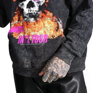 Highest Quality Factory Made Cotton <b>Hoodies</b> For <b>Men</b>, Latest Stylish Pullover Sweatshirts Hooded Winter Warm Fashion Tops - Product Image 4