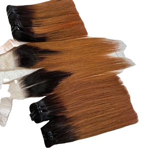 Extensiones de Cabello Natural Transparente con Encaje, 100% Cabello Humano Natural, Puntas Planas con Cinta Adhesiva, Precio al por Mayor - Product Image 4