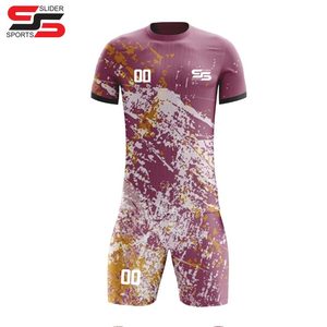 ชุดเสื้อฟุตบอลระบายอากาศชุดเสื้อเจอร์ซีย์ฟุตบอลเสื้อฟุตบอลแบบกำหนดเอง - Product Image 1