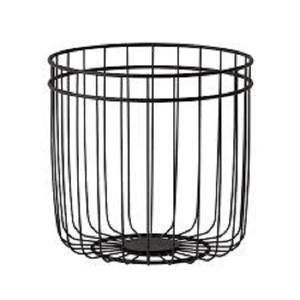 Panier en métal de forme ronde maison cuisine décoration pique-nique fruits panier de rangement maison salon blanchisserie et livres panier de rangement - Product Image 2