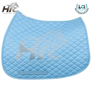 Best Selling Custom All-Purpose Quilted Saddle <b>Pads</b> Polyester/Cotton/Drylex Materials Quick Dry Breathable for Horse Riding-LCI - Product Image 2