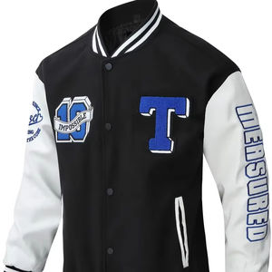 Venta caliente Versity Chaquetas Custom Cool Style Fleece Winter Versity Chaquetas Béisbol Bomber Versity Chaquetas para hombres - Product Image 1