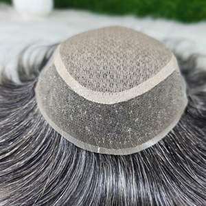 Mirage วิกผมมนุษย์ลูกไม้ด้านหน้า100% 10x8ฐานผิวธรรมชาติสวมใส่ง่ายไม่ผ่าตัดผมร่วงโซลูชันประหลาดคลื่นลึก - Product Image 4