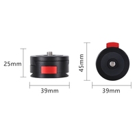 Dropshipping Z005 Mini V-Lock Quick Release Plate Clamp pour DSLR Camera Camcorder Trépied Monopode