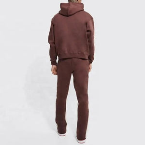 Venta caliente invierno otoño estilo deportivo hombres chándales personalizados hombres chándales sudaderas con capucha y conjunto chándal. - Product Image 6