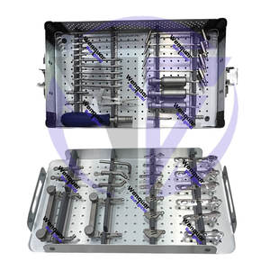 Kit de Instrumentos Ortopédicos TPLO con Placa Wenquar, Juego de Osteotomía para Nivelación del Plano Tibial con Caja de Aluminio - Product Image 5