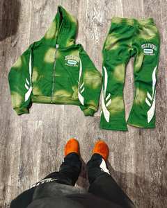 Survêtement de course d'hiver élégant pour homme de fabrication haut de gamme, pour jogging décontracté, entraînement, avec techniques imprimées - Product Image 4