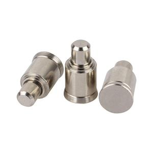 Pasador de localización telescópico de acero al carbono y acero inoxidable PT PTS con resorte, remache y tornillo de placa fija para paneles - Product Image 1