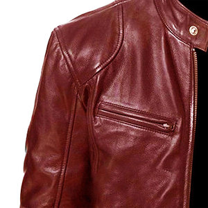High Performance Custom Made Bulk Quantity OEM Service Latest Style Best Quality <b>Men</b> <b>Leather</b> <b>Jacket</b> - Product Image 6