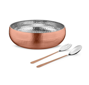Ensaladera de cobre de nuevo diseñador, Frutero de cobre antiguo para restaurantes, uso de ensalada, producto más vendido - Product Image 5