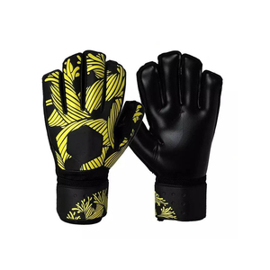Taille 7-10 Gants de gardien de but de football professionnel Gants de football de gardien de but noir Gants de formation en latex pour homme Gardien de but - Product Image 3