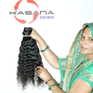 Raw 100% Bundles indien en gros pas cher naturel noir Remy Wave pour les femmes pas cher couleur naturelle femmes noires Extension de cheveux humains - Product Image 3