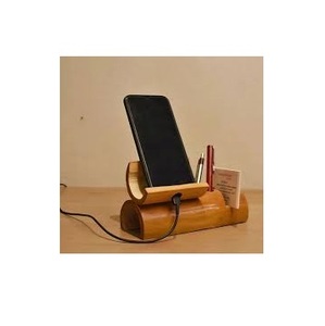 Vaisselle promotionnelle de style élégant de support mobile en bois unique fait à la main avec le style élégant - Product Image 5