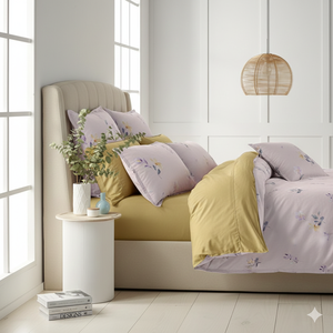 Super Soft Luxury 4-Piece Twin Size Modern All-Season Bedding Set with Quilt <b>Duvet</b> <b>Cover</b> and Comfort Collection - Product Image 3