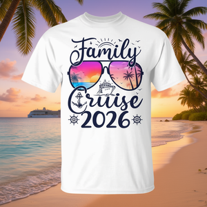 T-shirt coordinata per crociere in famiglia per le vacanze estive 2026: design promozionale per il divertimento estivo - Product Image 3