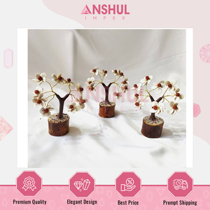 Árboles de Piedras Preciosas Rudraksh Gomati Hechos a Mano de Calidad Premium Grado AAA con Base de Madera Natural de la India, Disponibles en Grandes Cantidades - Product Image 6