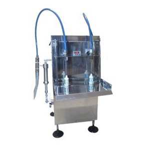 Machine de remplissage de bouteilles semi-automatique en acier inoxydable PPH AQUA, 2 robinets, remplissage simultané, haute précision, conception compacte, facile - Product Image 4