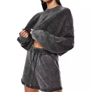 Streetwear Sudaderas Nueva moda crop top Sudaderas Hecho en el mejor material crop top Sudaderas Manga larga - Product Image 5