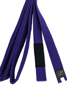 เข็มขัด Jitsu บราซิลเลียนอันดับสำหรับผู้ใหญ่ BJJ สีดำน้ำตาลม่วงน้ำเงินขาวกว้าง4ซม. ผลิตตามแบบจากโรงงาน - Product Image 3
