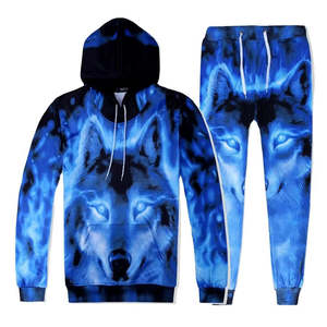 Diseñe su propia ropa deportiva sublimación trajes de jogging para hombre conjunto de 2 piezas chándal con logotipo traje de jogging para hombre conjunto de adulto - Product Image 4